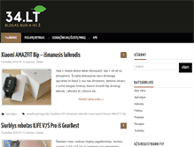 Tablet Screenshot of 34.lt